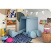 Shappy Play Sofa Ultra Plush Sky Blue