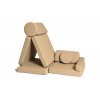 Rozkládací dětská pěnová pohovka a bunker SHAPPY PLAY SOFA ORIGINAL více barev