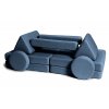 Rozkládací dětská pěnová pohovka a bunker SHAPPY PLAY SOFA ORIGINAL více barev