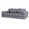 Shappy Play Sofa Ultra Plush Dark Grey