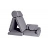 Shappy Play Sofa Ultra Plush Dark Grey