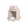 Shappy Play Sofa Ultra Plush Soft Beige