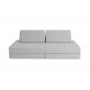 Shappy Play Sofa Basic Ultra Velvet Silver Grey