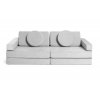 aSkládací pěnový bunker do pokojíčku SHAPPY PLAY SOFA CLASSIC více barevShappy Play Sofa Basic Ultra Velvet Silver Grey