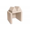 aSkládací pěnový bunker do pokojíčku SHAPPY PLAY SOFA CLASSIC více barevShappy Play Sofa Basic Ultra Velvet Sand Beige