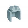 Shappy Play Sofa Basic Ultra Velvet Misty Blue