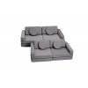 aRozkládací malá dětská pěnová pohovka a bunker SHAPPY PLAY SOFA ORIGINAL MINI více barevShappy Original Play Sofa Dark Grey