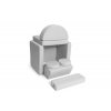 Shappy Rocker Ultra Plush Light Grey
