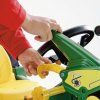 Šlapací traktor John Deere s nafukovacími koly Rolly Toys 3-8 let