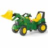Šlapací traktor John Deere s nafukovacími koly Rolly Toys 3-8 let