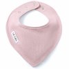 Moniel Dětský slintáček nastavitelná velikost Pastel růžová 0-24 měsíců
