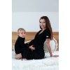 Moniel košilka:šaty kojící All Black černá4