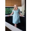 Moniel košilka:šaty kojící Pastel mintová5