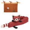 Sada mantinelu a kapsáře do postýlky zvířátka červená panda a pes Roommate