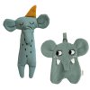 Starter pack pro miminka první hračka a klip na dudlík slon
