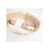 beige knitted baby blanket 100 cotton cm (2)