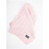 pink knitted baby blanket 100 cotton cm (4)