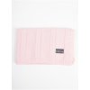 pink knitted baby blanket 100 cotton cm (2)