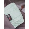turquoise knitted baby blanket 100 cotton cm