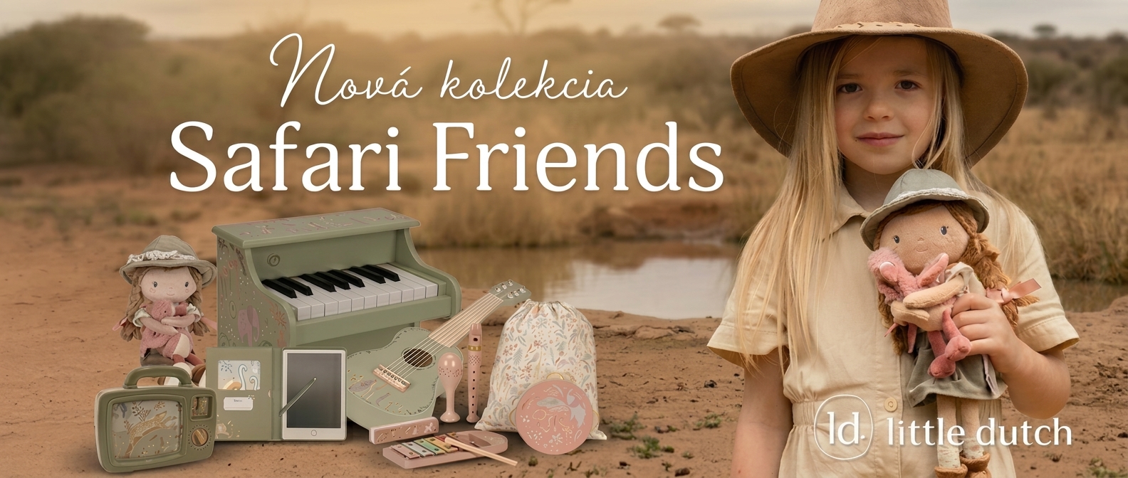 little dutch | safari friends | hracky