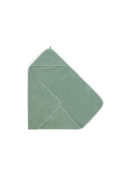 JOLLEIN OSUŠKA S KAPUCŇOU FROTÉ 75X75 CM ASH GREEN