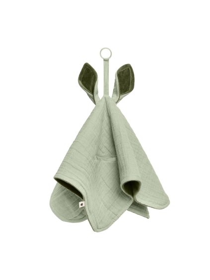 BIBS Kangaroo maznáčik z BIO bavlny Sage