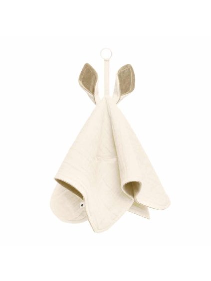 BIBS Kangaroo maznáčik z BIO bavlny Ivory