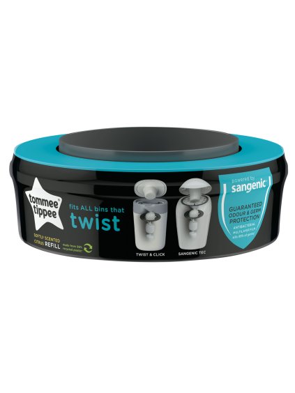 TOMMEE TIPPEE NÁHRADNÉ KAZETY SANGENIC TWIST 1KS (UNIVERZÁLNE)