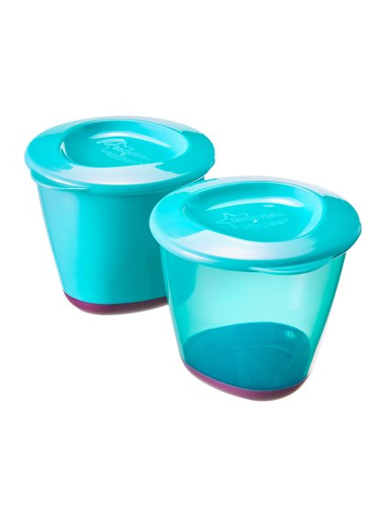 TOMMEE TIPPEE NÁDOBKY NA JEDLO S MÄKKÝM DNOM EXPLORA 2KS