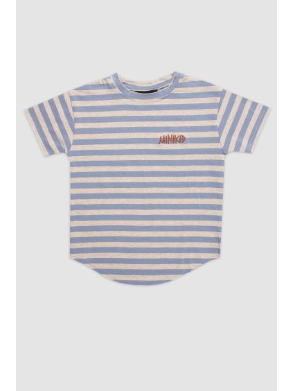 MINIKID TRIČKO STRIPED BLUE