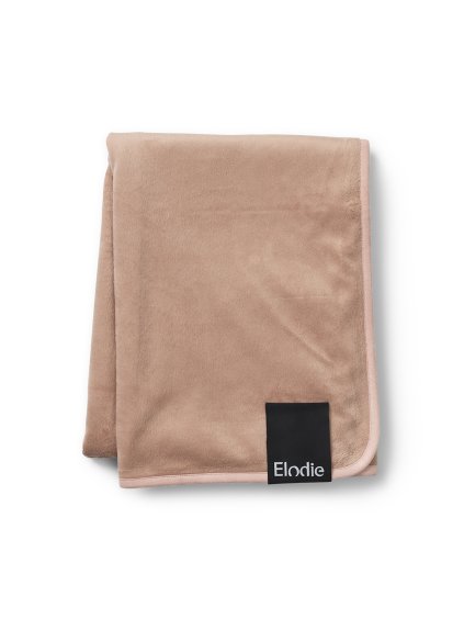 ELODIE DETAILS Zamatová deka  Pearl Velvet - Faded Rose