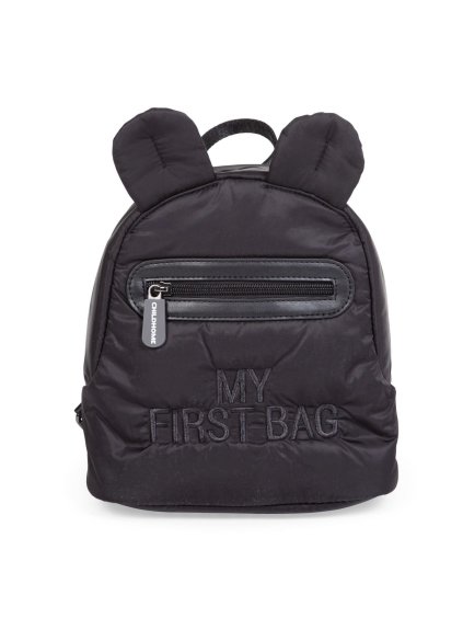 CHILDHOME DETSKÝ BATOH MY FIRST BAG PUFFERED BLACK