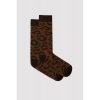 MINIKID PONOŽKY LEOPARD BROWN