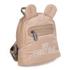 CHILDHOME DETSKÝ BATOH MY FIRST BAG PUFFERED BEIGE