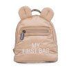 CHILDHOME DETSKÝ BATOH MY FIRST BAG PUFFERED BEIGE