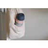 Súprava téglikov na sušené mlieko / desiatu Mineral Grey / Pink