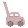 Auto vozík drevené Pink