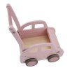 Auto vozík drevené Pink