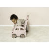 Auto vozík drevené Pink