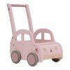 Auto vozík drevené Pink
