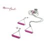 TRIANGLES FUCHSIA set