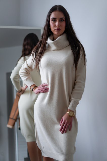 Rolákové šaty LUCKY