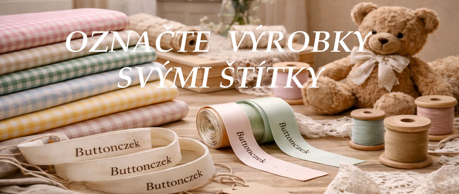 Výroba textilnít štítků a etiket