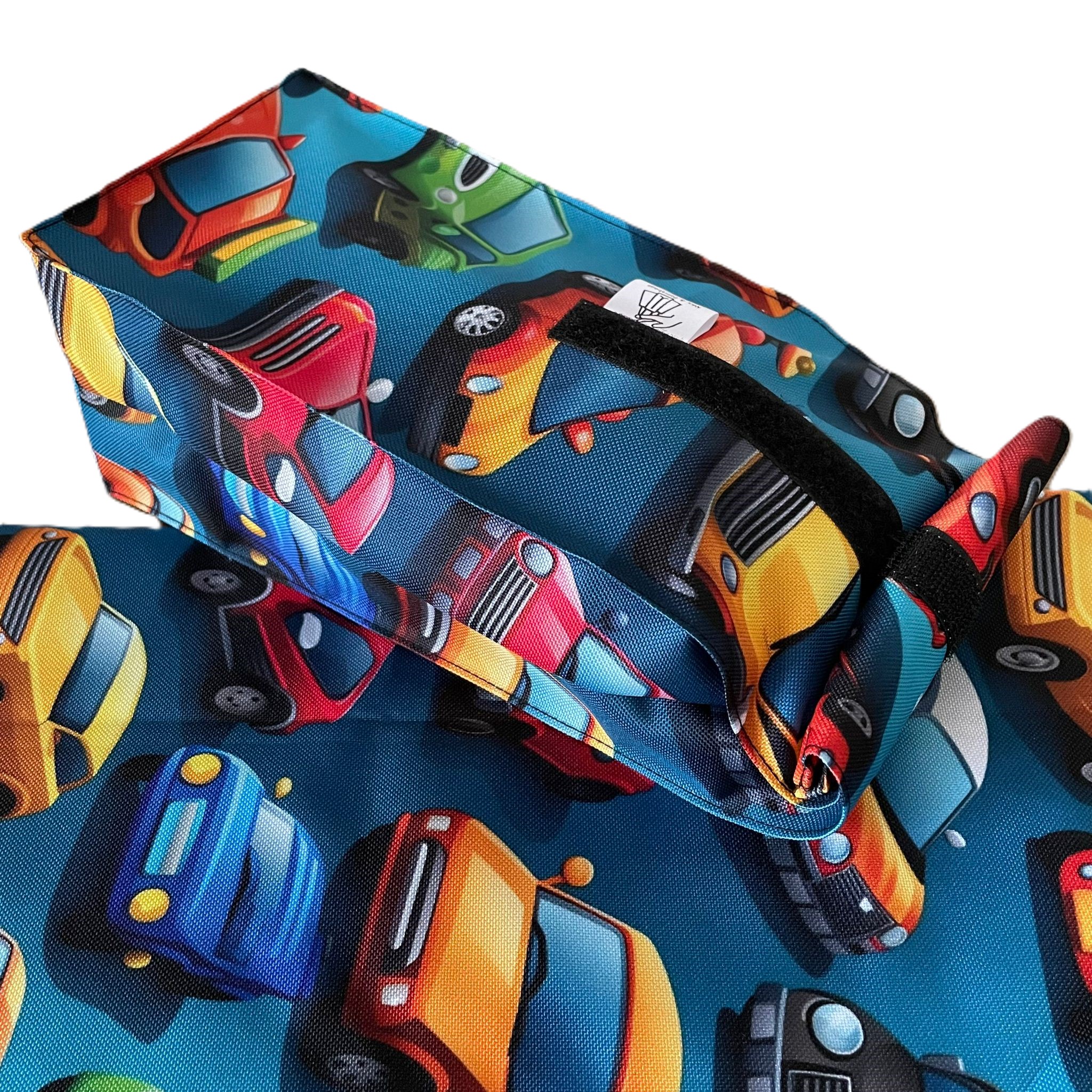 Rolovací obal : Autíčka na modré