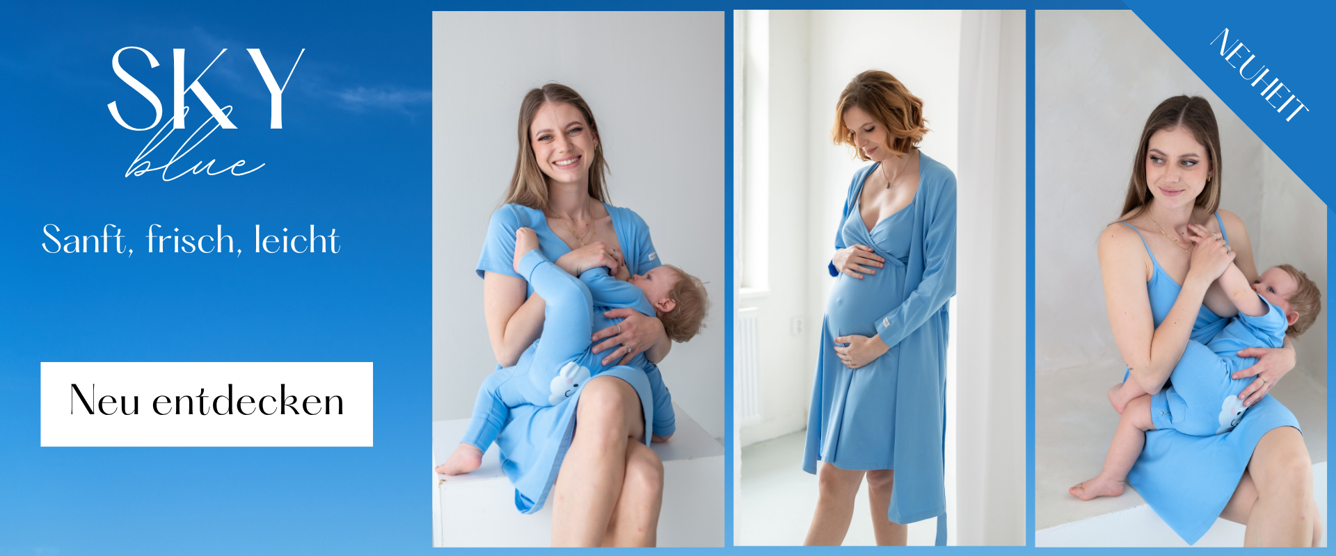 Neue Moniel Sky Blue Kollektion
