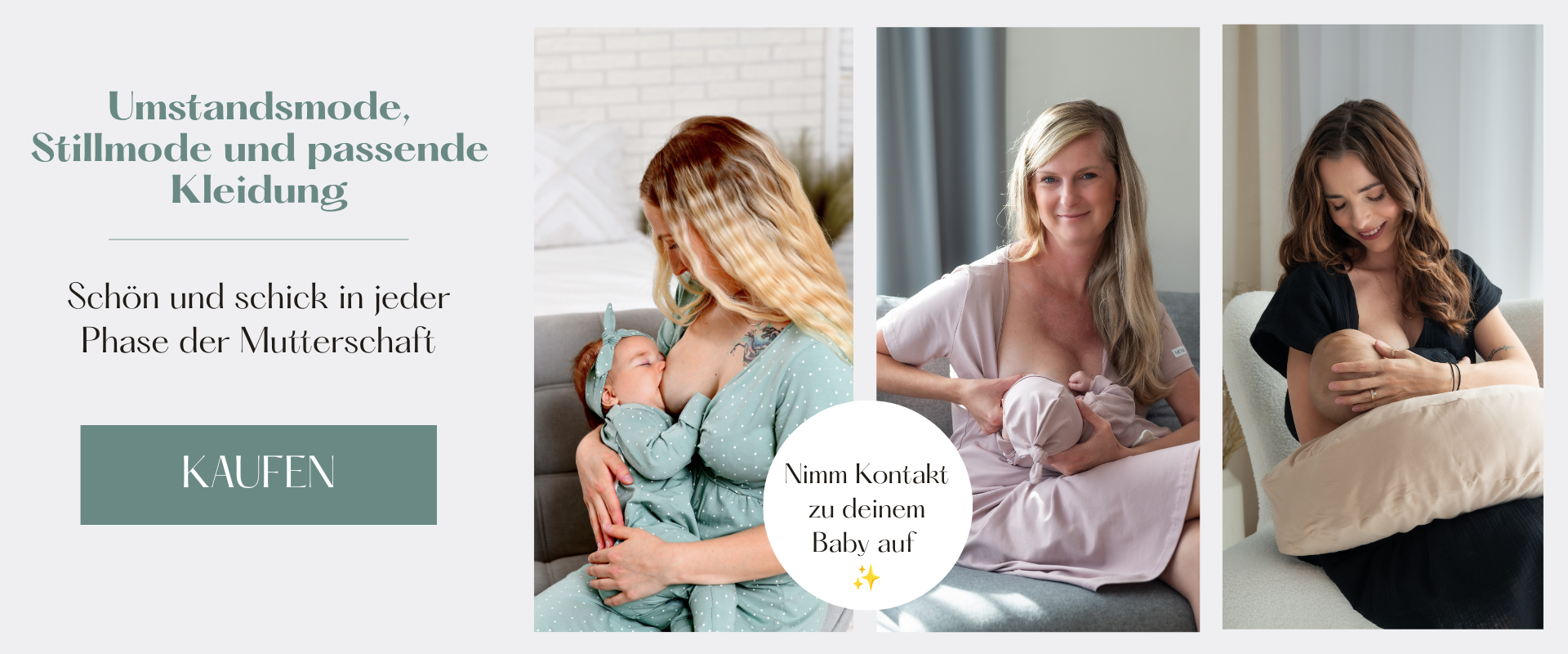 Umstandsmode, Stillmode und passende Kleidung