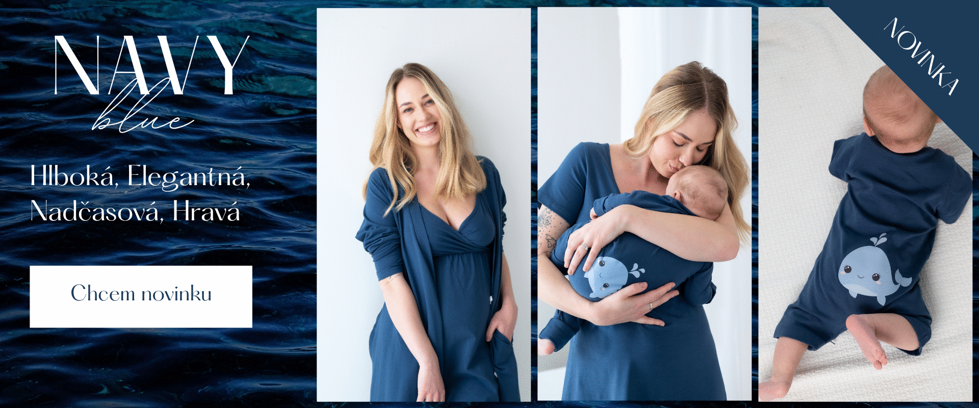Nová kolekcia Moniel Navy Blue