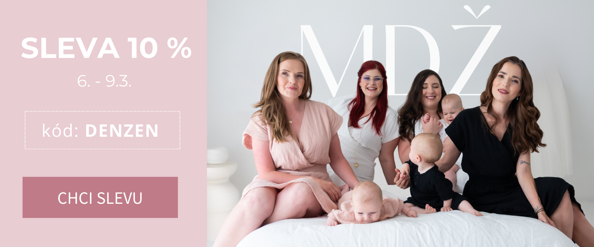 Sleva 10 % k Mezinárodnímu dni žen