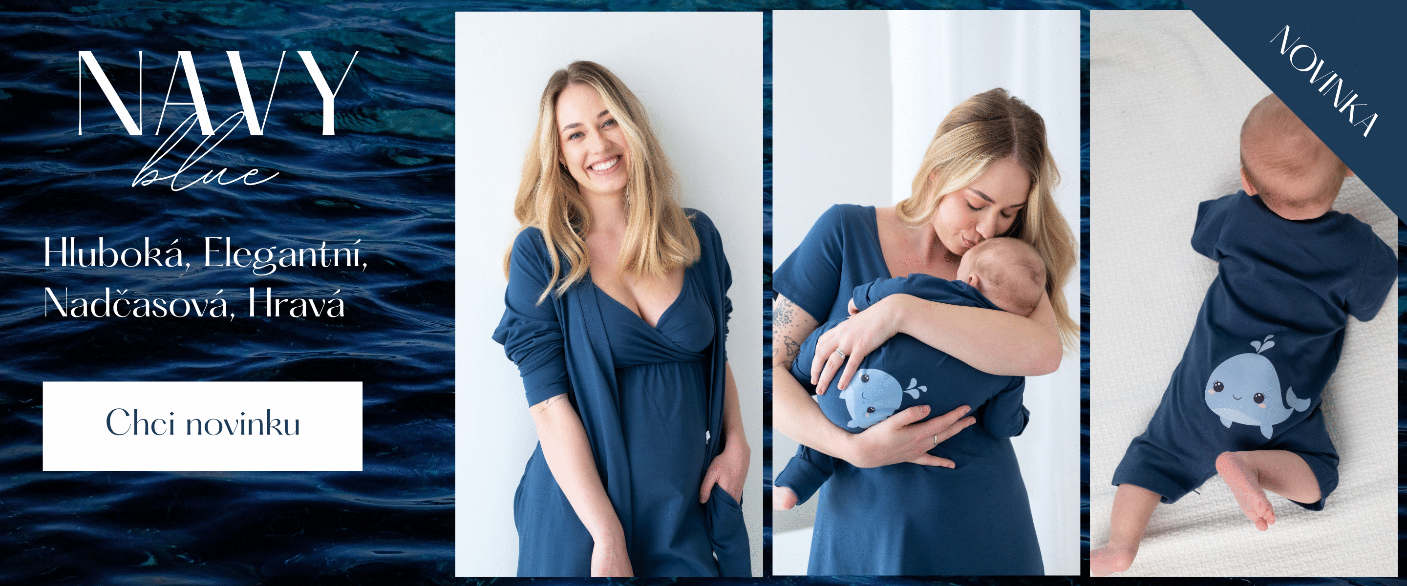 Nová kolekce Moniel Navy Blue