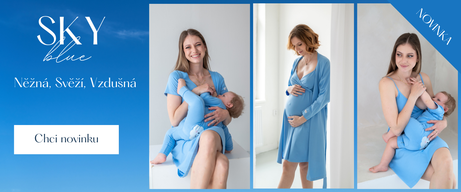 Nová kolekce Moniel Sky Blue
